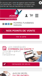 Mobile Screenshot of marbrerie-dirson.com
